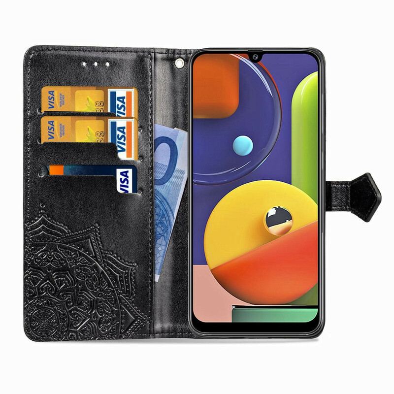 Flip Cover Samsung Galaxy A50 Mandala Middelalder