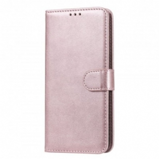 Flip Cover Samsung Galaxy A50 Med Snor Strappy Lædereffekt