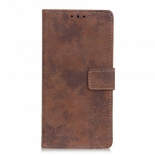 Flip Cover Samsung Galaxy A50 Vintage Lædereffekt