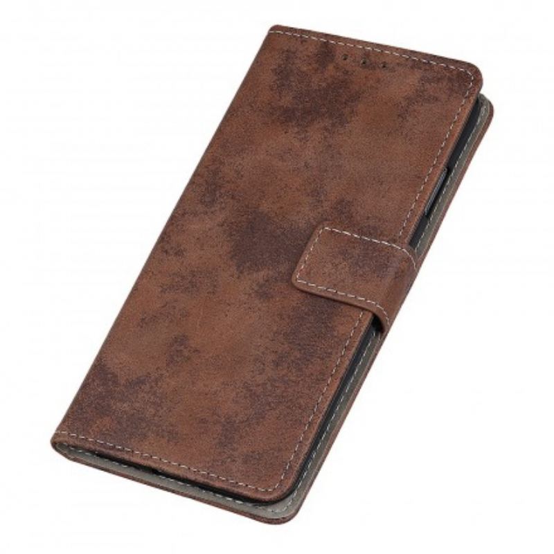 Flip Cover Samsung Galaxy A50 Vintage Lædereffekt