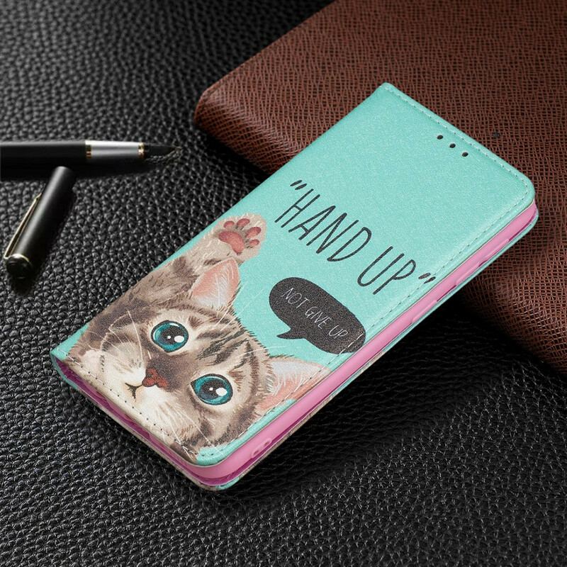 Cover Samsung Galaxy A20e Flip Cover Hånden Op