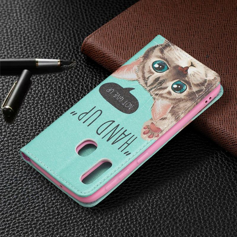 Cover Samsung Galaxy A20e Flip Cover Hånden Op
