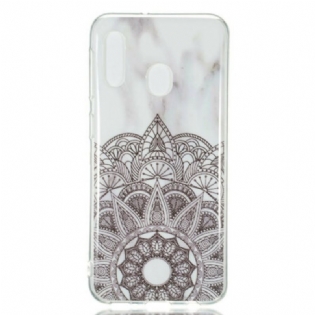 Cover Samsung Galaxy A20e Marmoreret Mandala