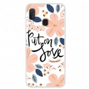 Cover Samsung Galaxy A20e Sæt På Kærlighed