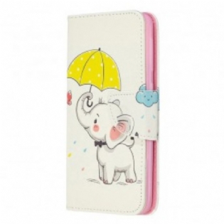 Flip Cover Samsung Galaxy A20e Baby Elefant