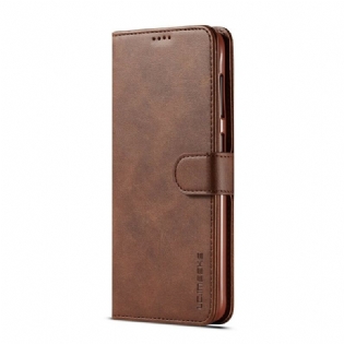 Flip Cover Samsung Galaxy A20e Lc.imeeke Lædereffekt