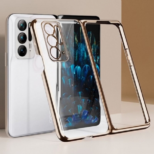 Cover Oppo Find N Gennemsigtig Med Metalfrontramme