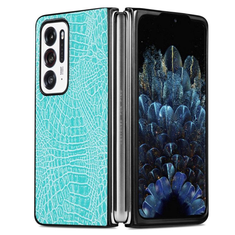 Cover Oppo Find N Krokodillehudstil