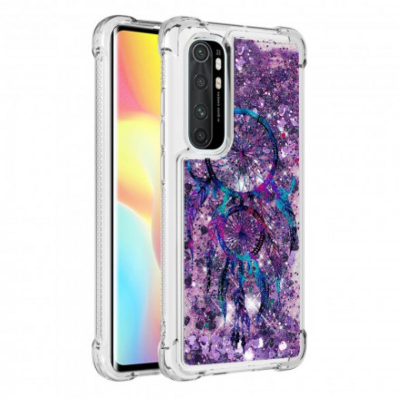 Cover Xiaomi Mi Note 10 Lite Glitter Drømmefanger