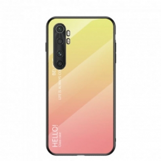 Cover Xiaomi Mi Note 10 Lite Hærdet Glas Hej