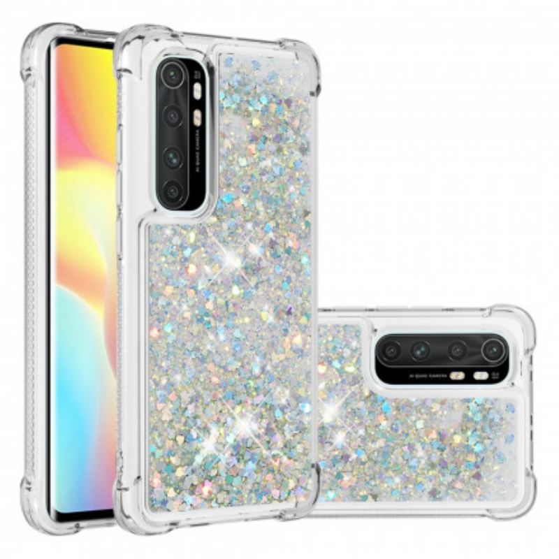 Cover Xiaomi Mi Note 10 Lite Ønsker Pailletter