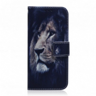 Flip Cover Xiaomi Mi Note 10 Lite Drømme-løve