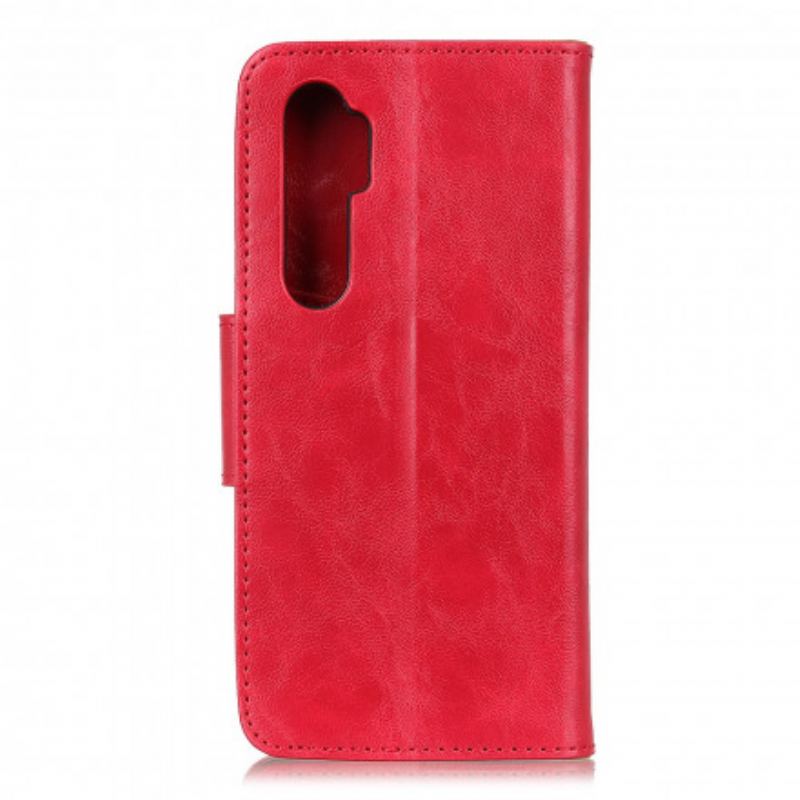 Flip Cover Xiaomi Mi Note 10 Lite Split Læder Vendbar Lås