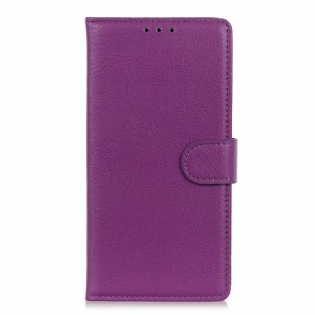 Flip Cover Xiaomi Mi Note 10 Lite Traditionelt Imiteret Læder