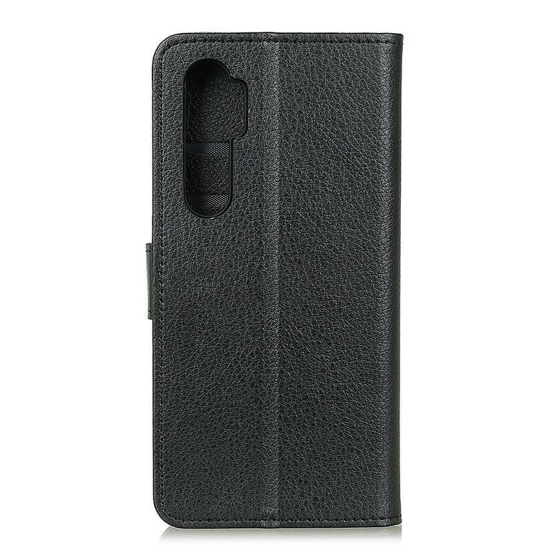 Flip Cover Xiaomi Mi Note 10 Lite Traditionelt Imiteret Læder