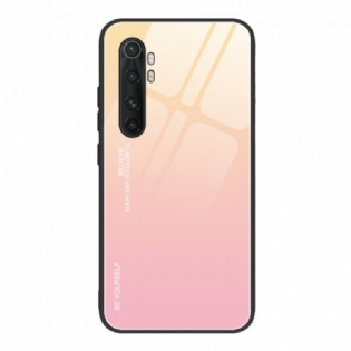 Mobilcover Xiaomi Mi Note 10 Lite Hærdet Glas Vær Dig Selv