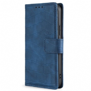 Flip Cover OnePlus Nord 2T 5G Krokodillehudstil