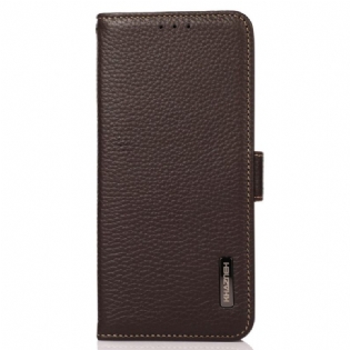 Flip Cover OnePlus Nord 2T 5G Litchi Læder Khazneh Rfid