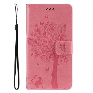 Flip Cover OnePlus Nord 2T 5G Med Snor Remkortholder