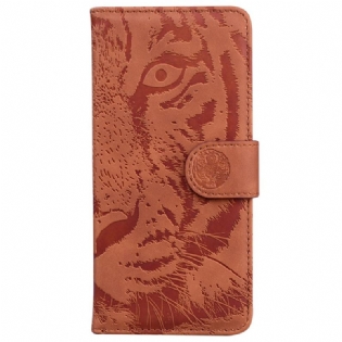 Flip Cover OnePlus Nord 2T 5G Tiger Mønster