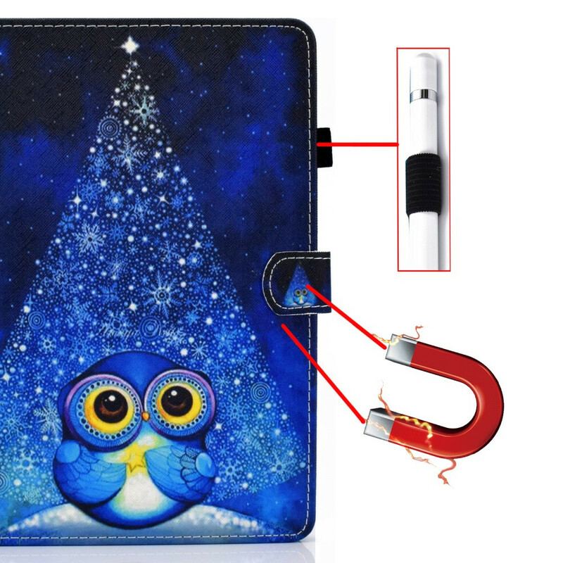 Flip Cover iPad Pro 11" (2021) Blå Ugle