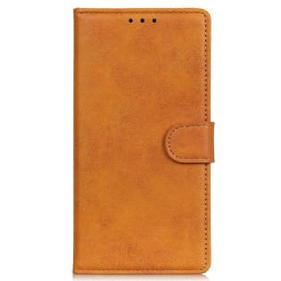 Flip Cover Honor 50 Imiteret Læder Mat Finish