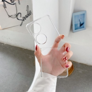 Cover Huawei P50 Pocket Gennemsigtig