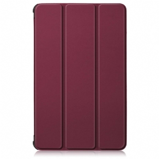 Cover Samsung Galaxy Tab S6 Lite Imiteret Læder Forstærkede Hjørner