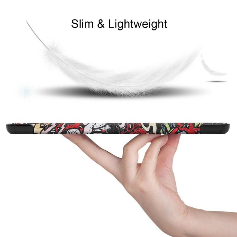 Cover Samsung Galaxy Tab S6 Lite Sjov Graffiti