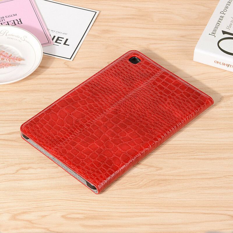 Etui Samsung Galaxy Tab S6 Lite Krokodille Tekstur