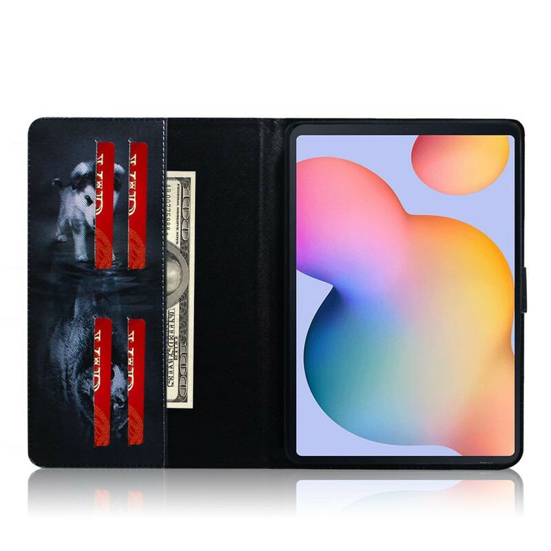Flip Cover Samsung Galaxy Tab S6 Lite Hvalpe Drøm
