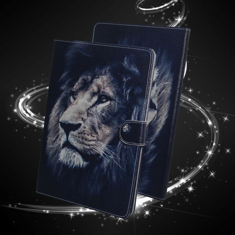 Flip Cover Samsung Galaxy Tab S6 Lite Løvehoved