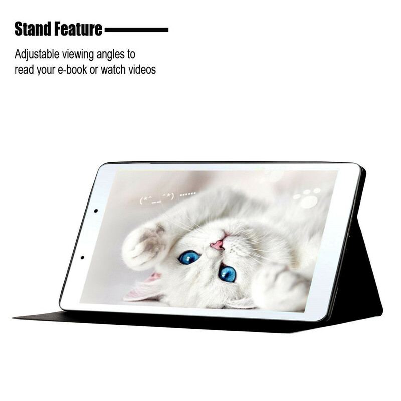 Flip Cover Samsung Galaxy Tab S6 Lite Marmor Stil