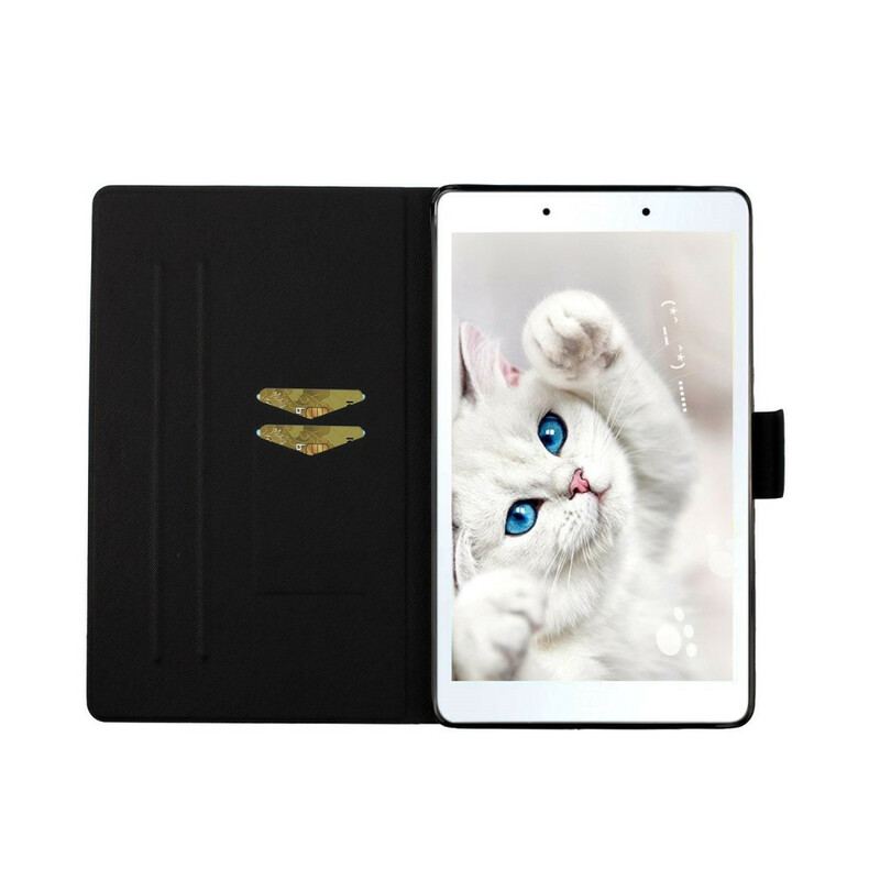 Flip Cover Samsung Galaxy Tab S6 Lite Marmor Stil