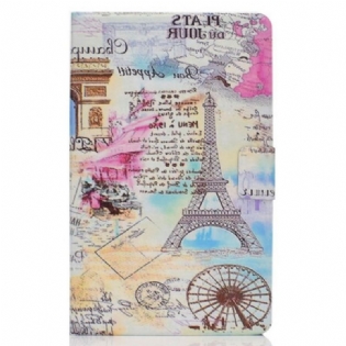 Flip Cover Samsung Galaxy Tab S6 Lite Paris