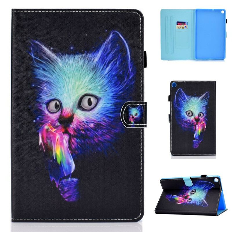 Flip Cover Samsung Galaxy Tab S6 Lite Psyko Kat