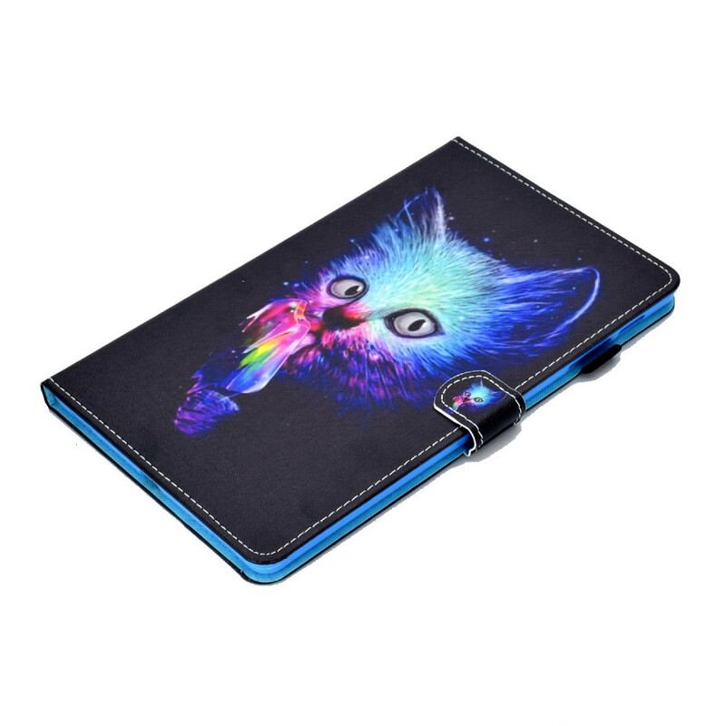 Flip Cover Samsung Galaxy Tab S6 Lite Psyko Kat