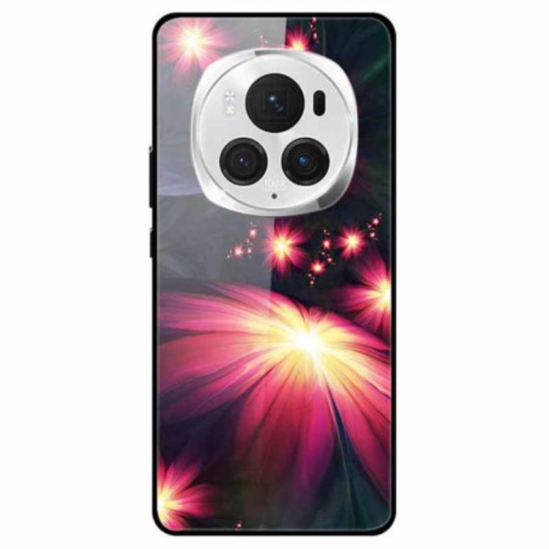 Cover Honor Magic 6 Pro Prægtige Blomster Af Hærdet Glas