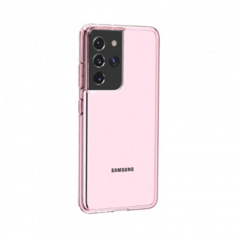 Cover Samsung Galaxy S21 Ultra 5G Farvet Gennemsigtig