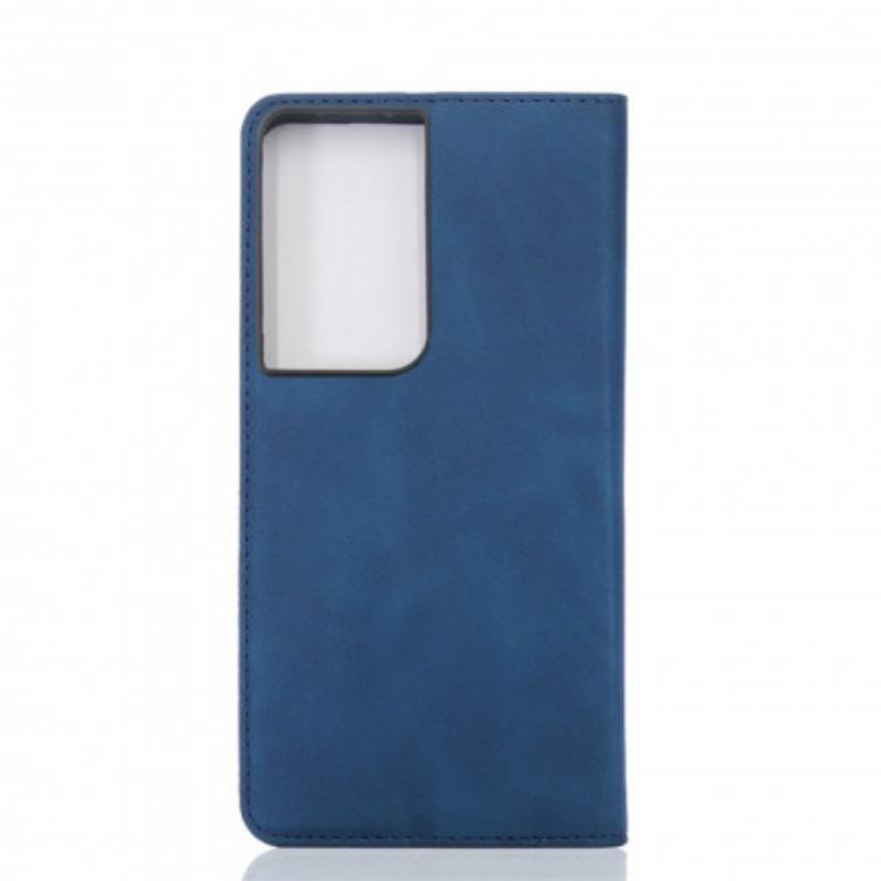 Cover Samsung Galaxy S21 Ultra 5G Flip Cover Hudberøring