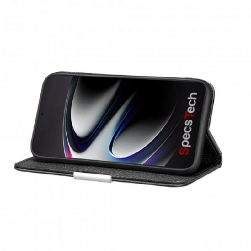 Cover Samsung Galaxy S21 Ultra 5G Flip Cover Imiteret Læder Litchi Ultra Chic