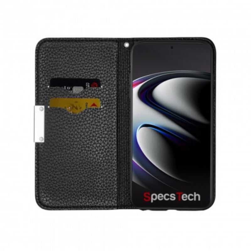 Cover Samsung Galaxy S21 Ultra 5G Flip Cover Imiteret Læder Litchi Ultra Chic