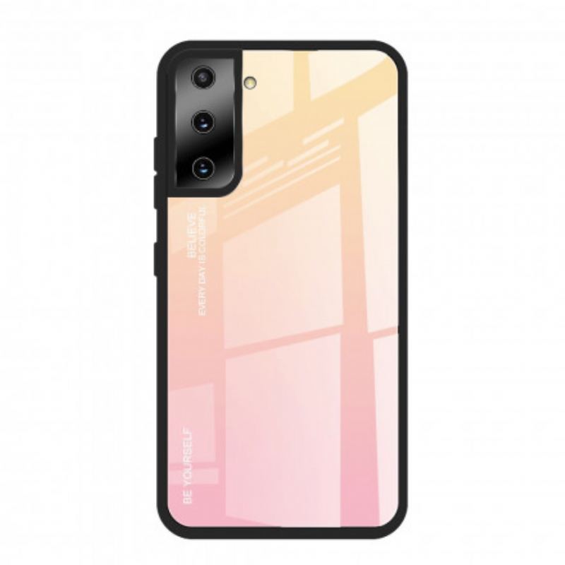 Cover Samsung Galaxy S21 Ultra 5G Hærdet Glas Vær Dig Selv