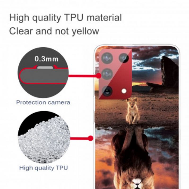 Cover Samsung Galaxy S21 Ultra 5G Unge Drøm