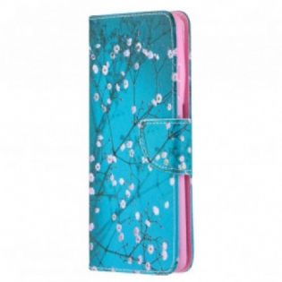 Flip Cover Samsung Galaxy S21 Ultra 5G Blomstrende Træ