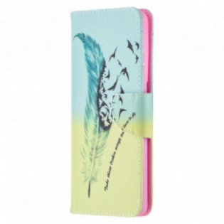 Flip Cover Samsung Galaxy S21 Ultra 5G Lære At Flyve