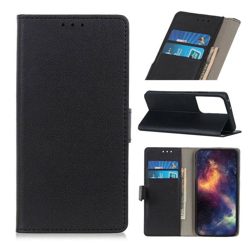 Læder Cover Samsung Galaxy S21 Ultra 5G Klassisk