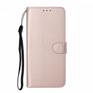 Læder Cover Samsung Galaxy S21 Ultra 5G Unikt Design Med Snor