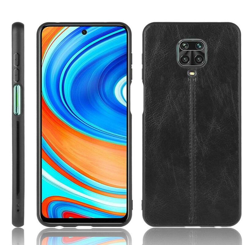 Cover Xiaomi Redmi Note 9S / 9 Pro Couture Lædereffekt