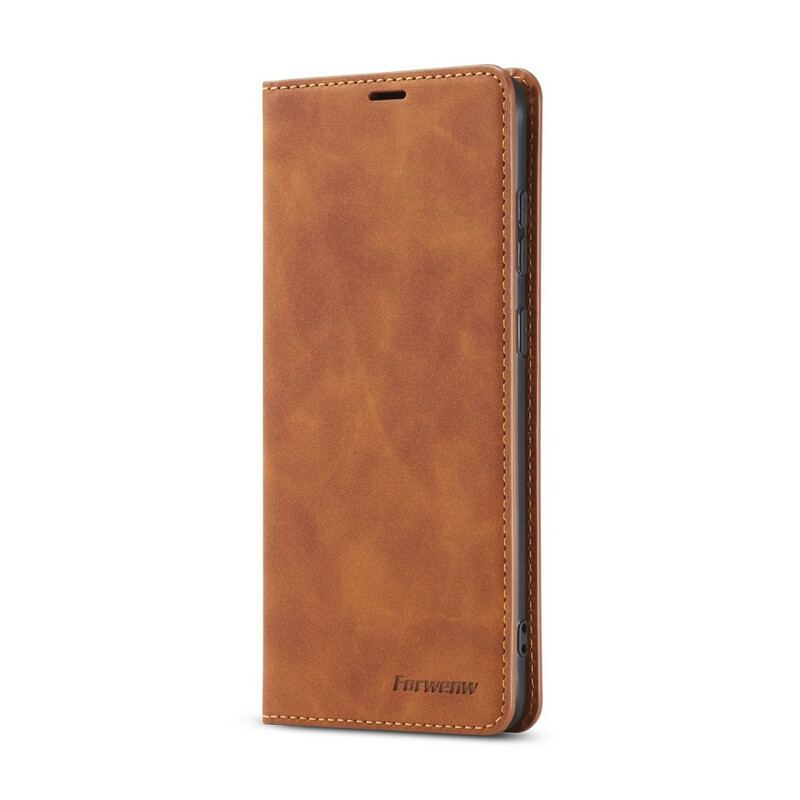 Cover Xiaomi Redmi Note 9S / 9 Pro Flip Cover Forwenw Lædereffekt